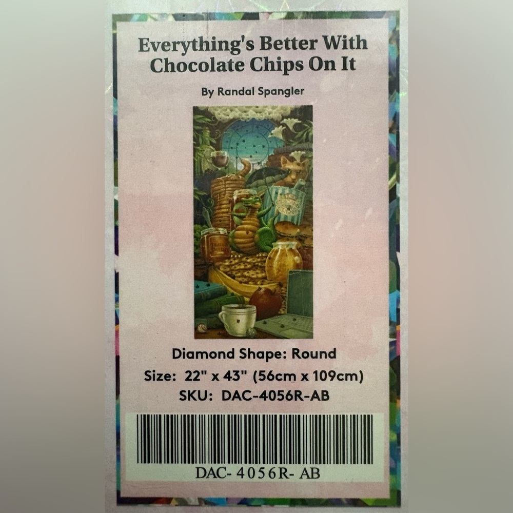 Diamond Art Club Everything’s Better with Chocolate ChipsRandal Spangler